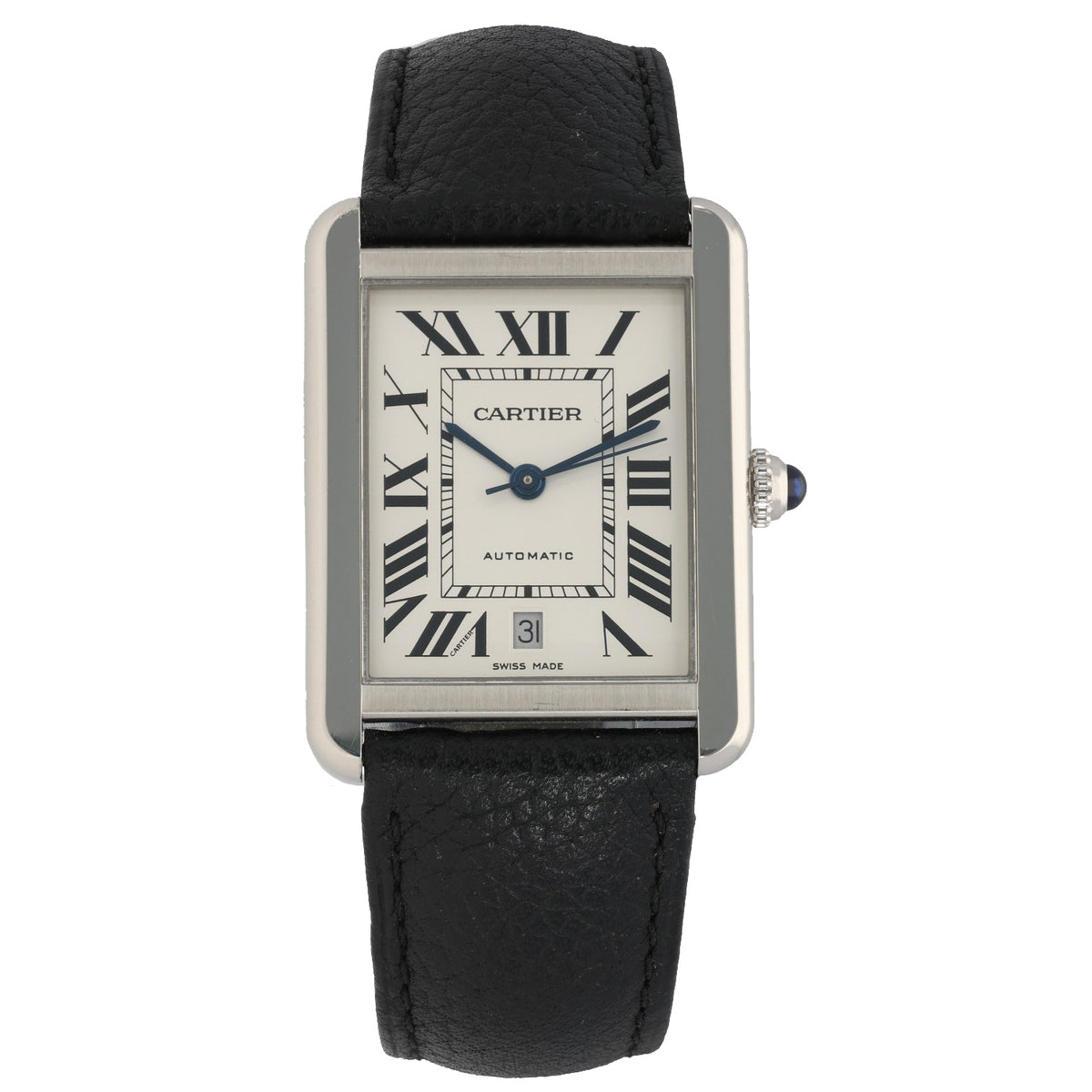Cartier Tank Solo WSTA0029 31mm Stainless Steel Watch