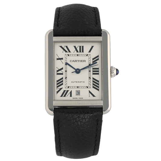 Cartier Tank Solo WSTA0029 31mm Stainless Steel Watch