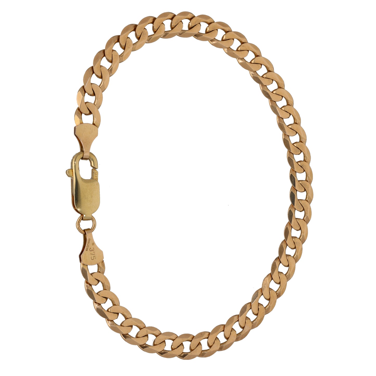 9ct Gold Curb Bracelet