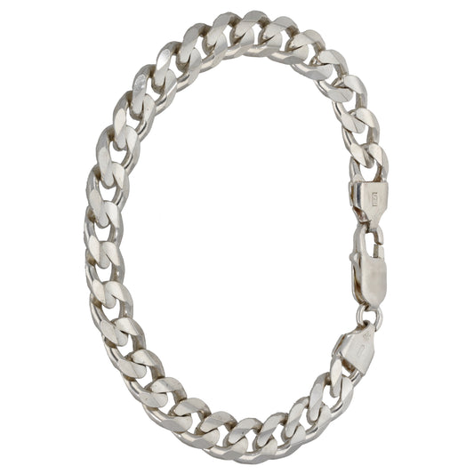 Sterling Silver Curb Bracelet