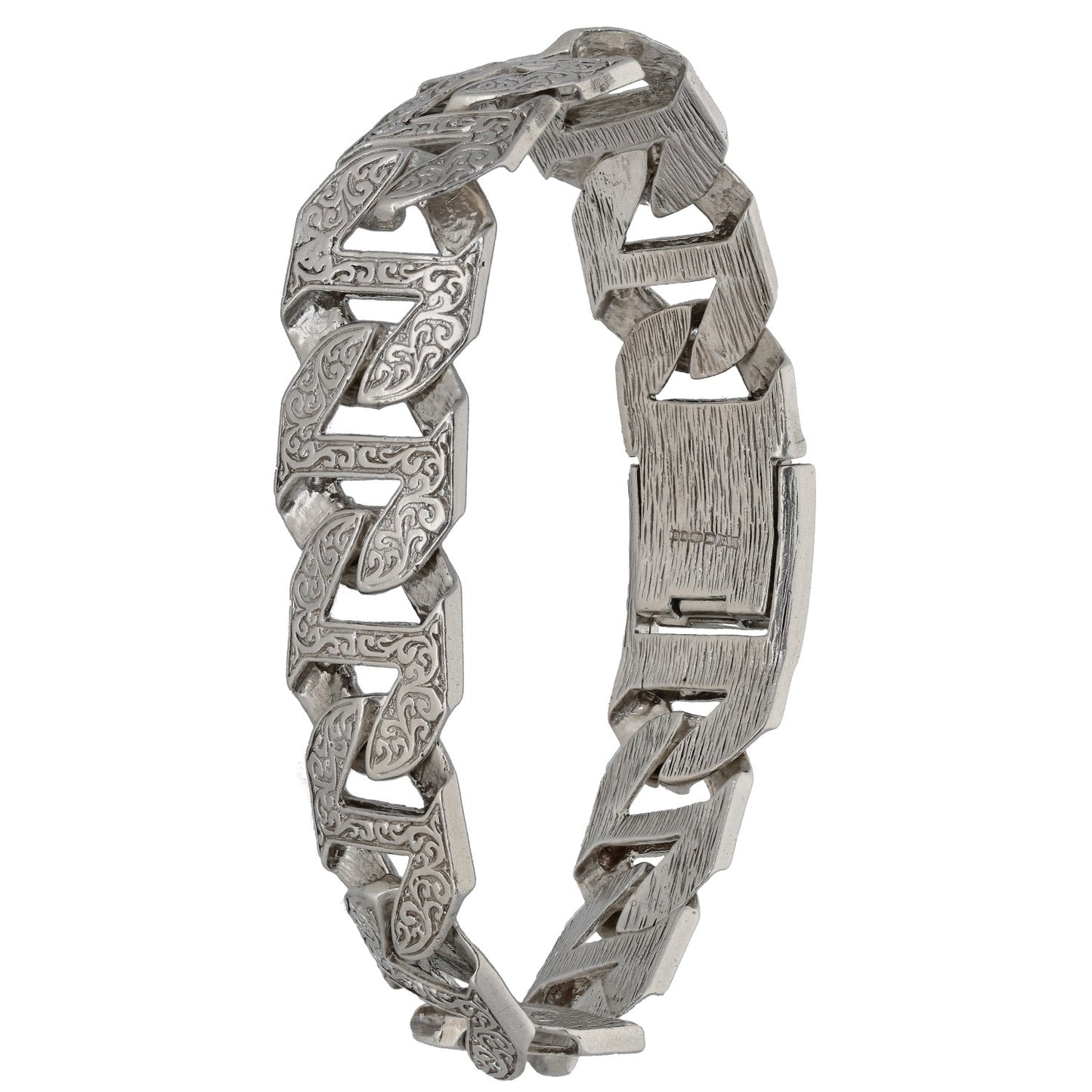 Sterling Silver Curb Bracelet