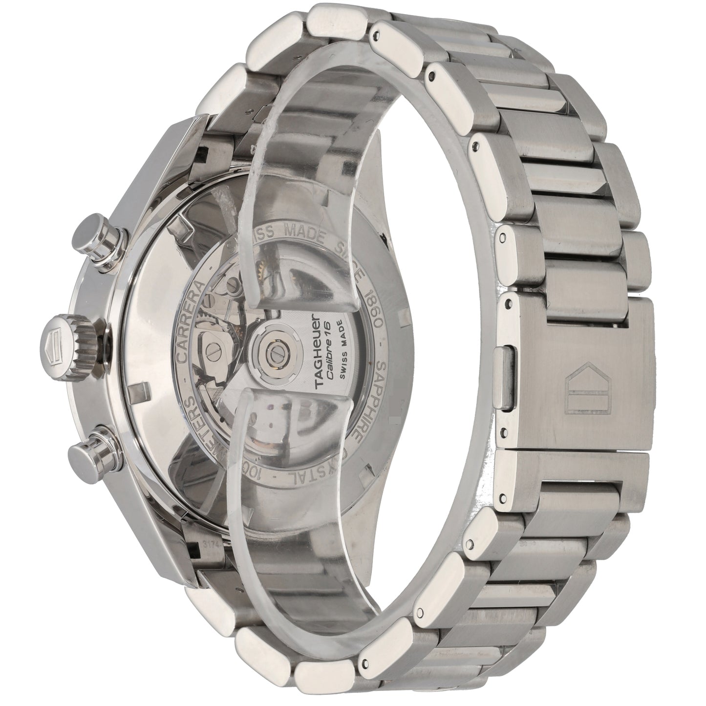 Tag Heuer Carrera CV2A1AB 43mm Stainless Steel Watch