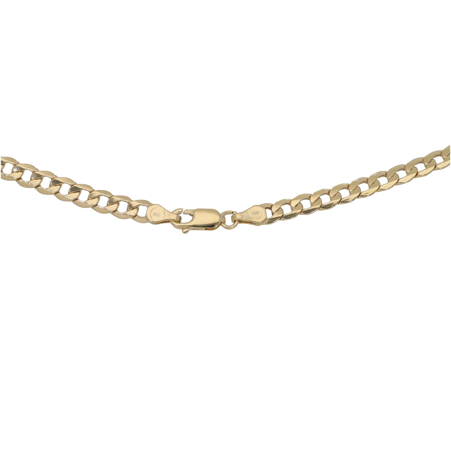 9ct Gold Curb Chain 20"