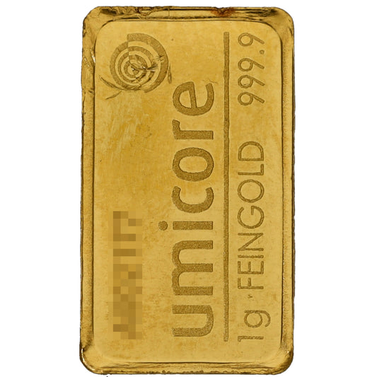 24ct 1g Gold Bar