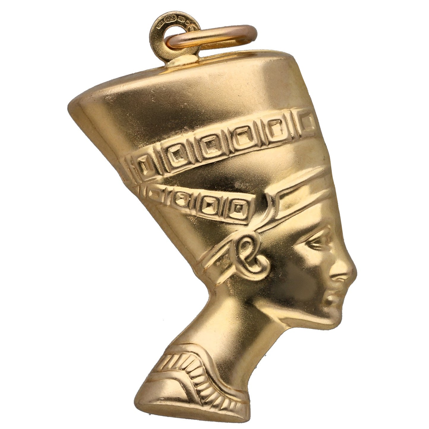 9ct Gold Nefertiti Pendant