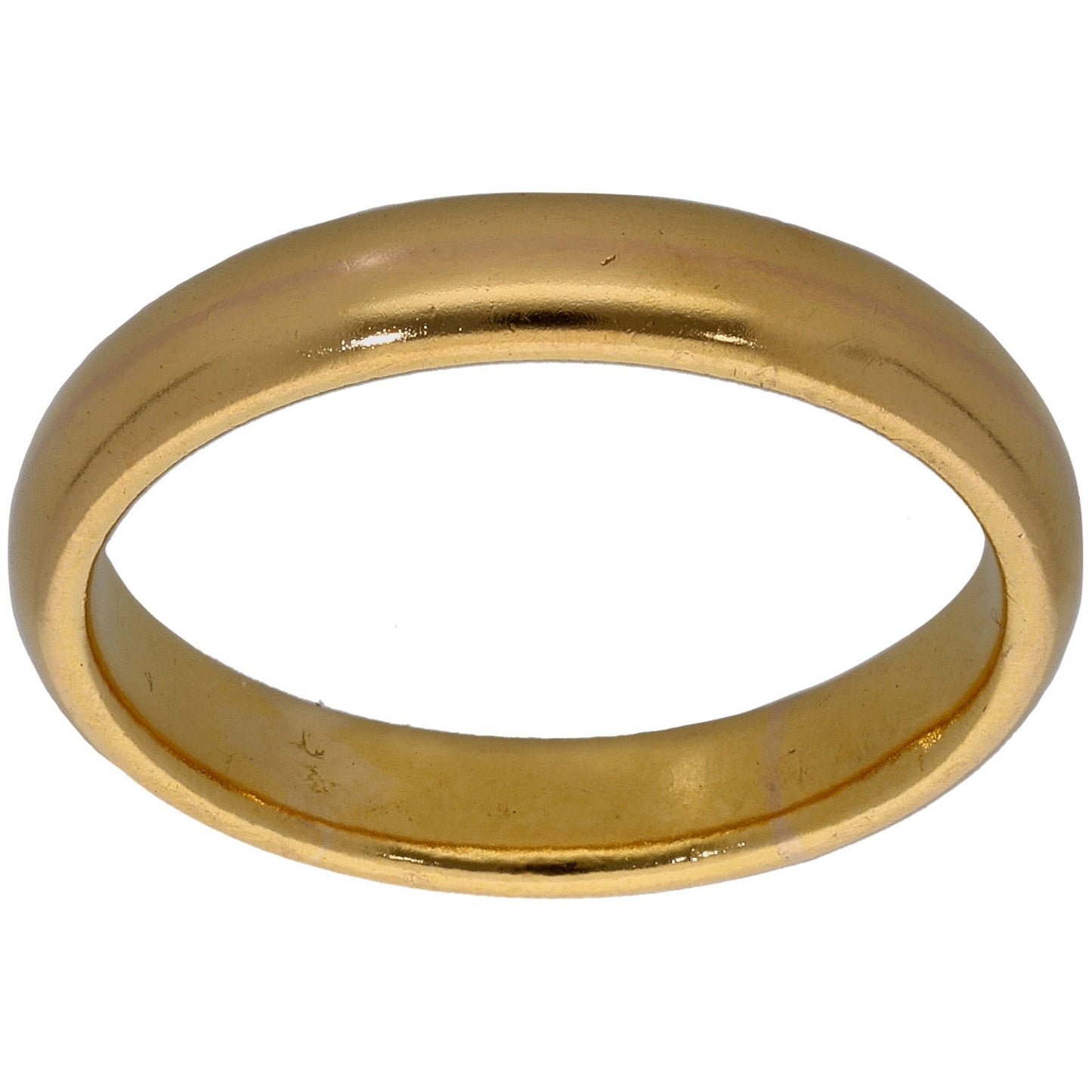 22ct Gold Plain Wedding Ring Size Q