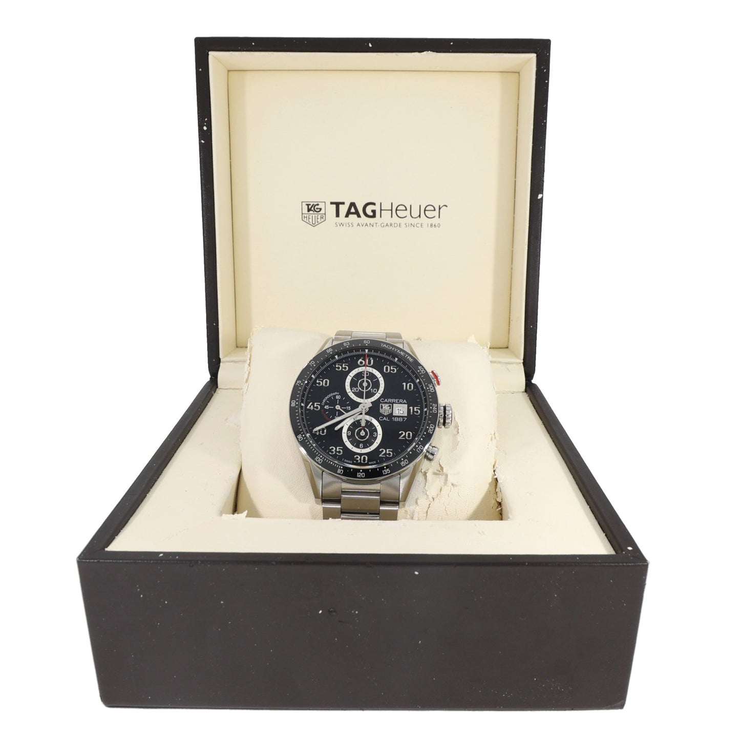 Tag Heuer Carrera CAR2A10 44mm Stainless Steel Watch