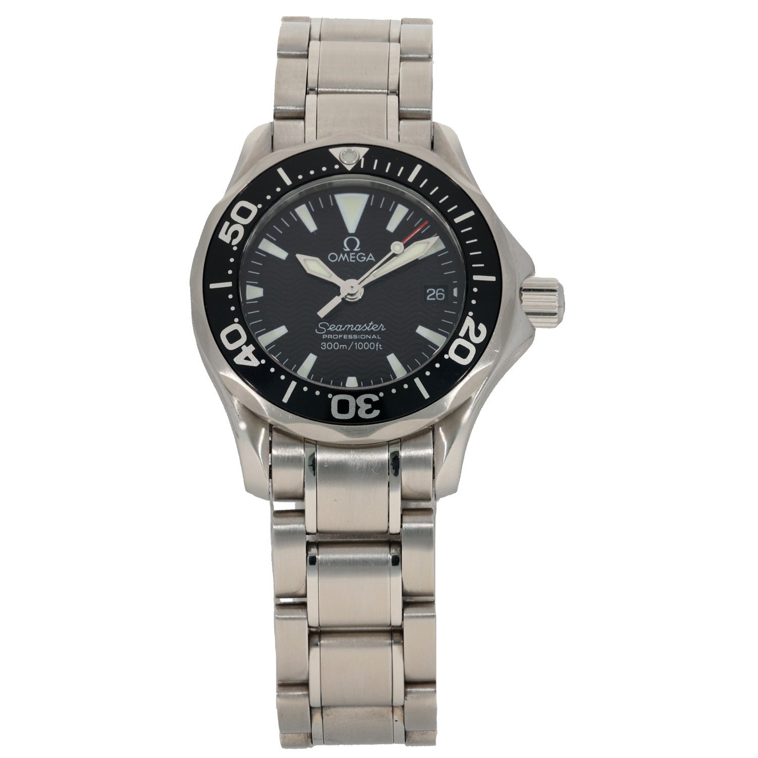 Omega Seamaster 2284.50.00, black dial, stainless steel case