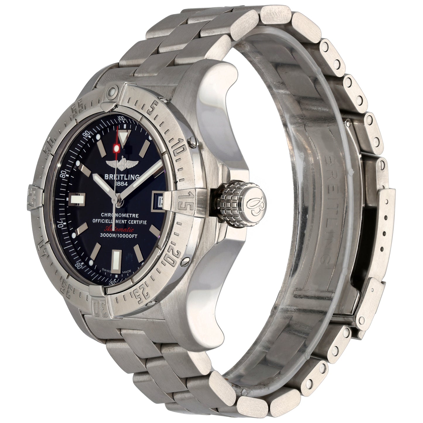 Breitling Avenger Seawolf A17330 45mm Stainless Steel Watch