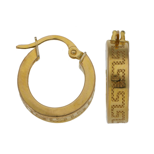 14ct Gold Hoop Earrings