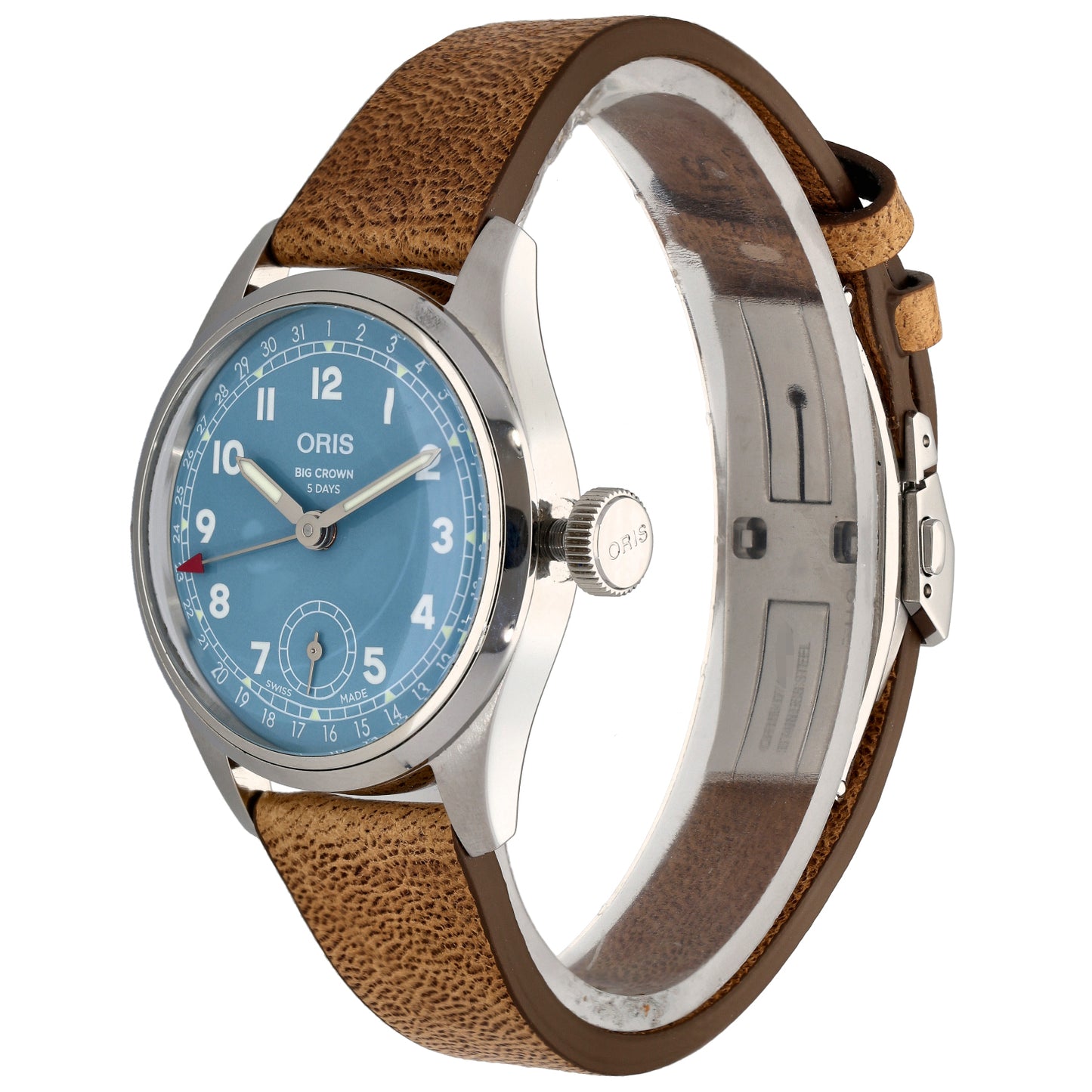 Oris Big Crown Pointer Date 7786 40 38mm Stainless Steel Watch