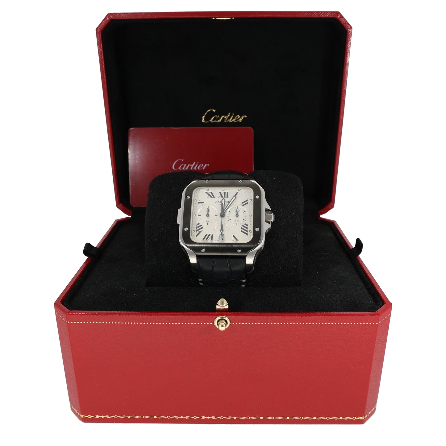 Cartier Santos De Cartier WSSA0017 43mm Stainless Steel Watch