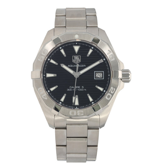 Tag Heuer Aquaracer WAY2110 41mm Stainless Steel Watch