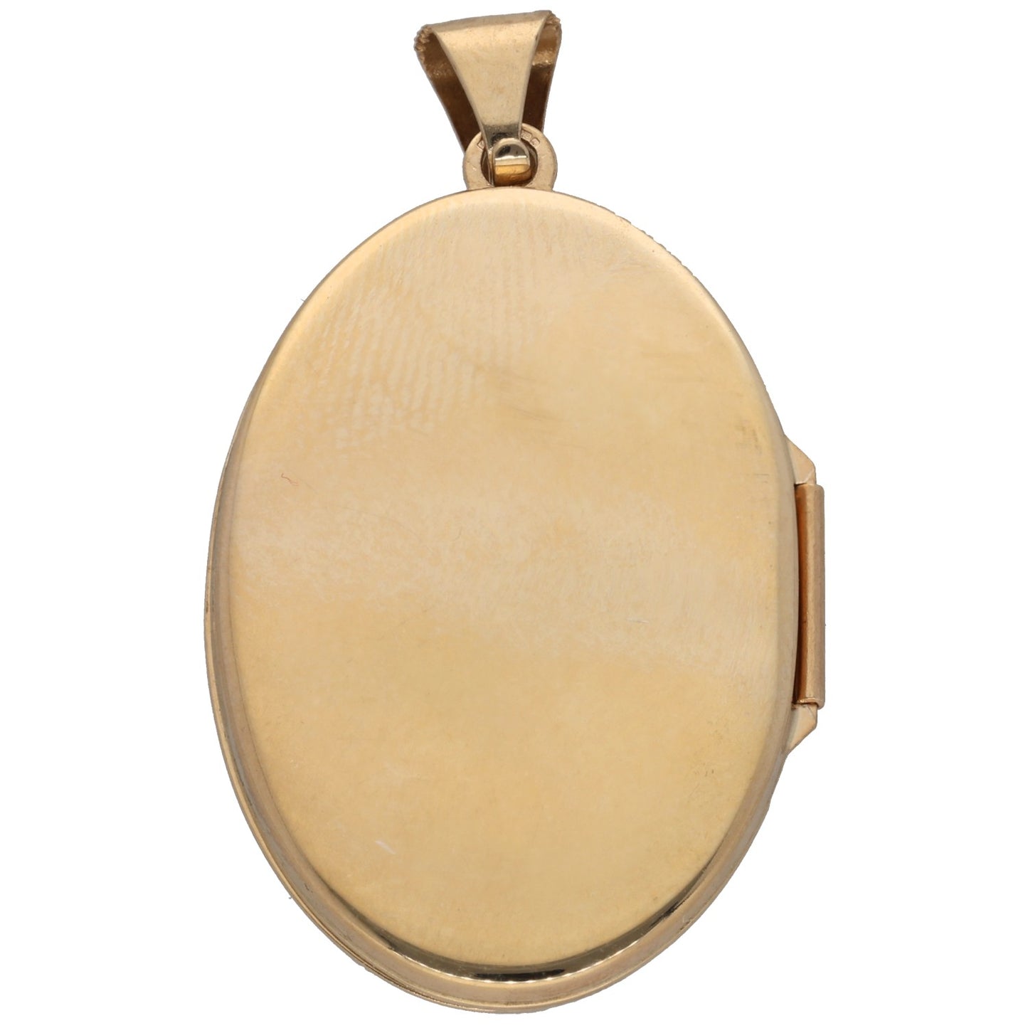 9ct Gold Patterned Locket Pendant