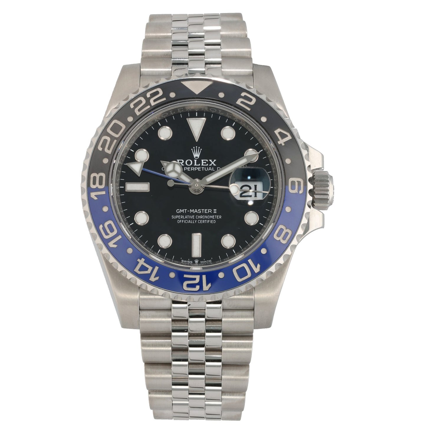 Rolex GMT Master II 126710BLNR 40mm Stainless Steel Watch