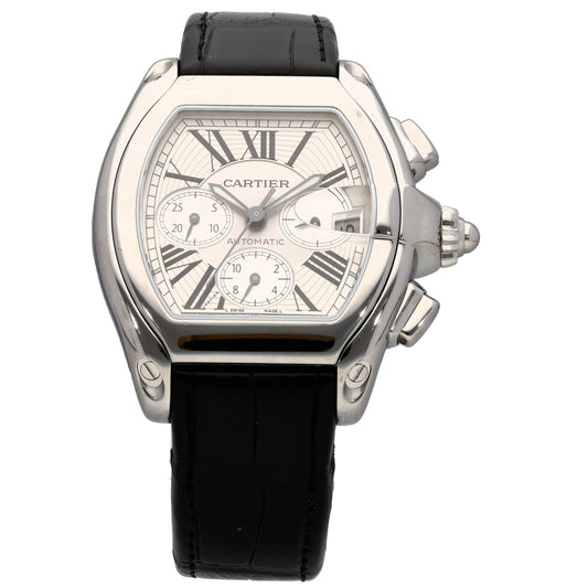 Cartier Roadster W62019X6 39mm Stainless Steel Watch