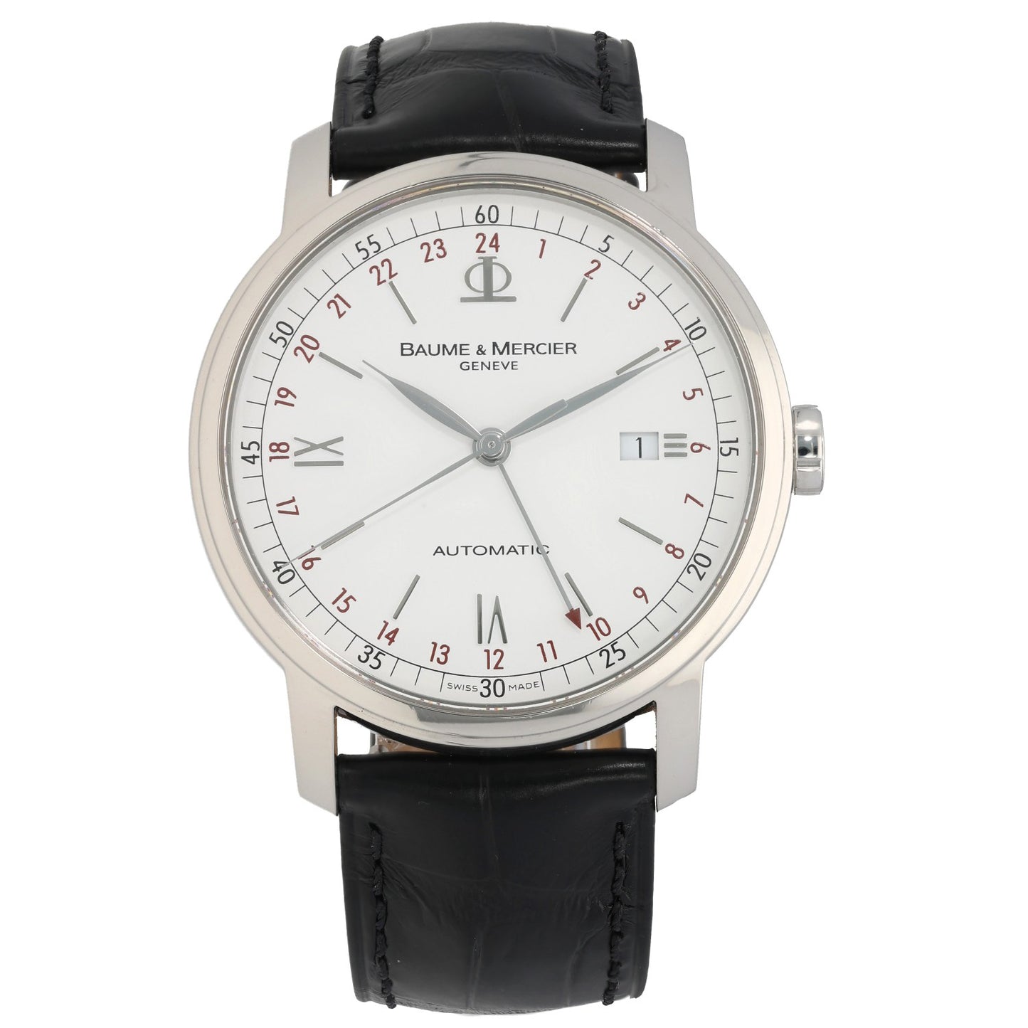 Baume Et Mercier Classima 65494 42mm Stainless Steel Watch