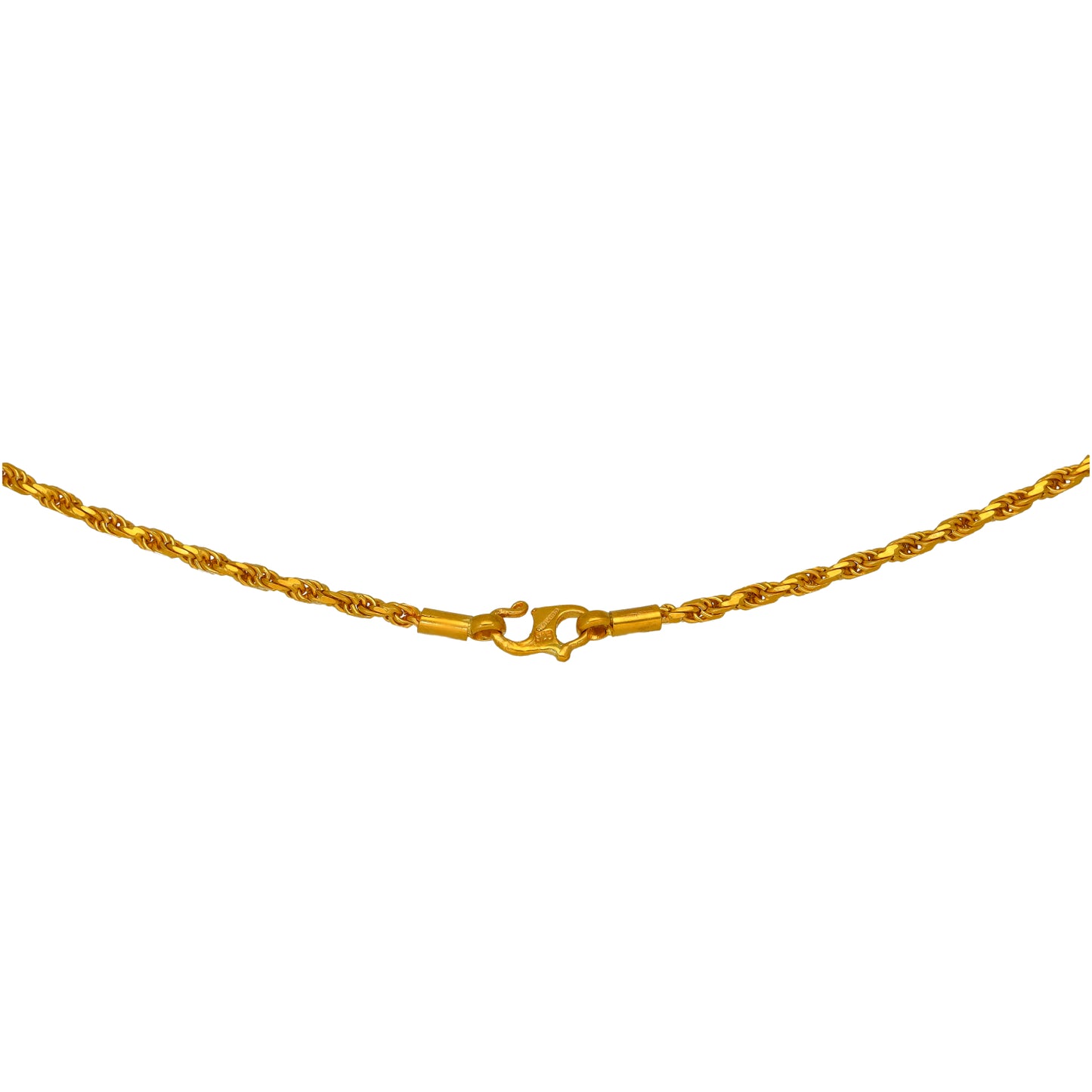 22ct Gold Rope Chain 22"