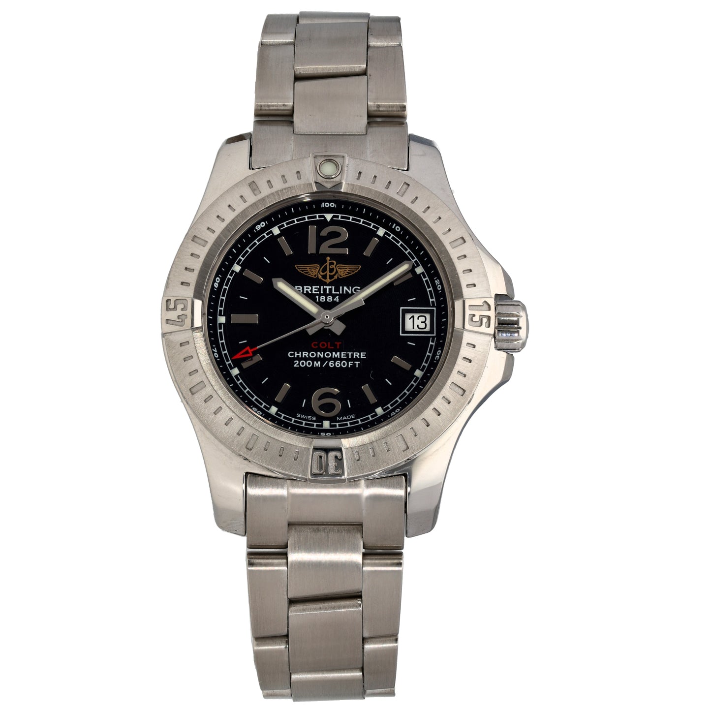 Breitling Colt A77388 33mm Stainless Steel Watch