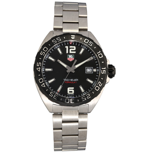 Tag Heuer Formula 1 WAZ1110 41mm Stainless Steel Watch