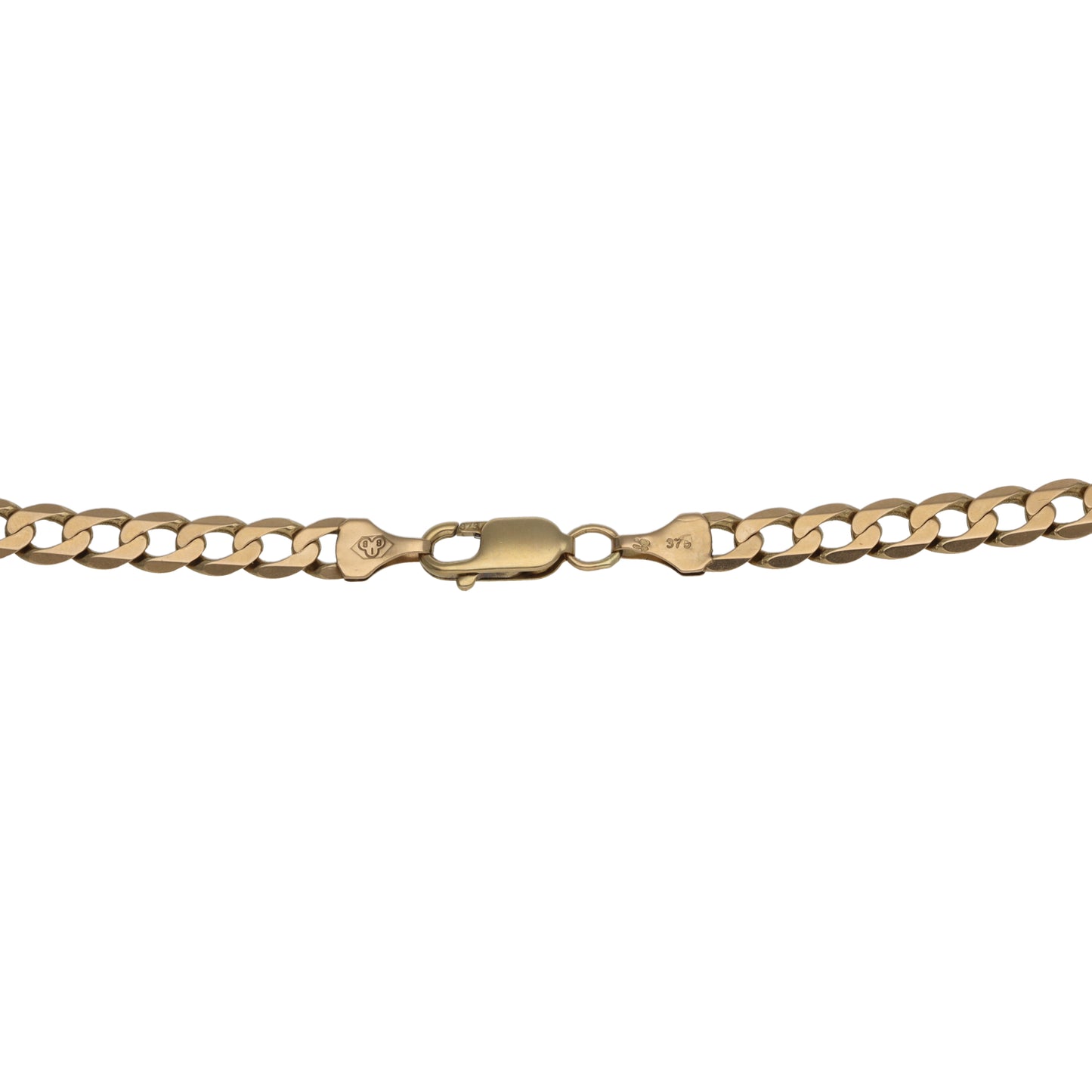 9ct Gold Curb Chain 20"