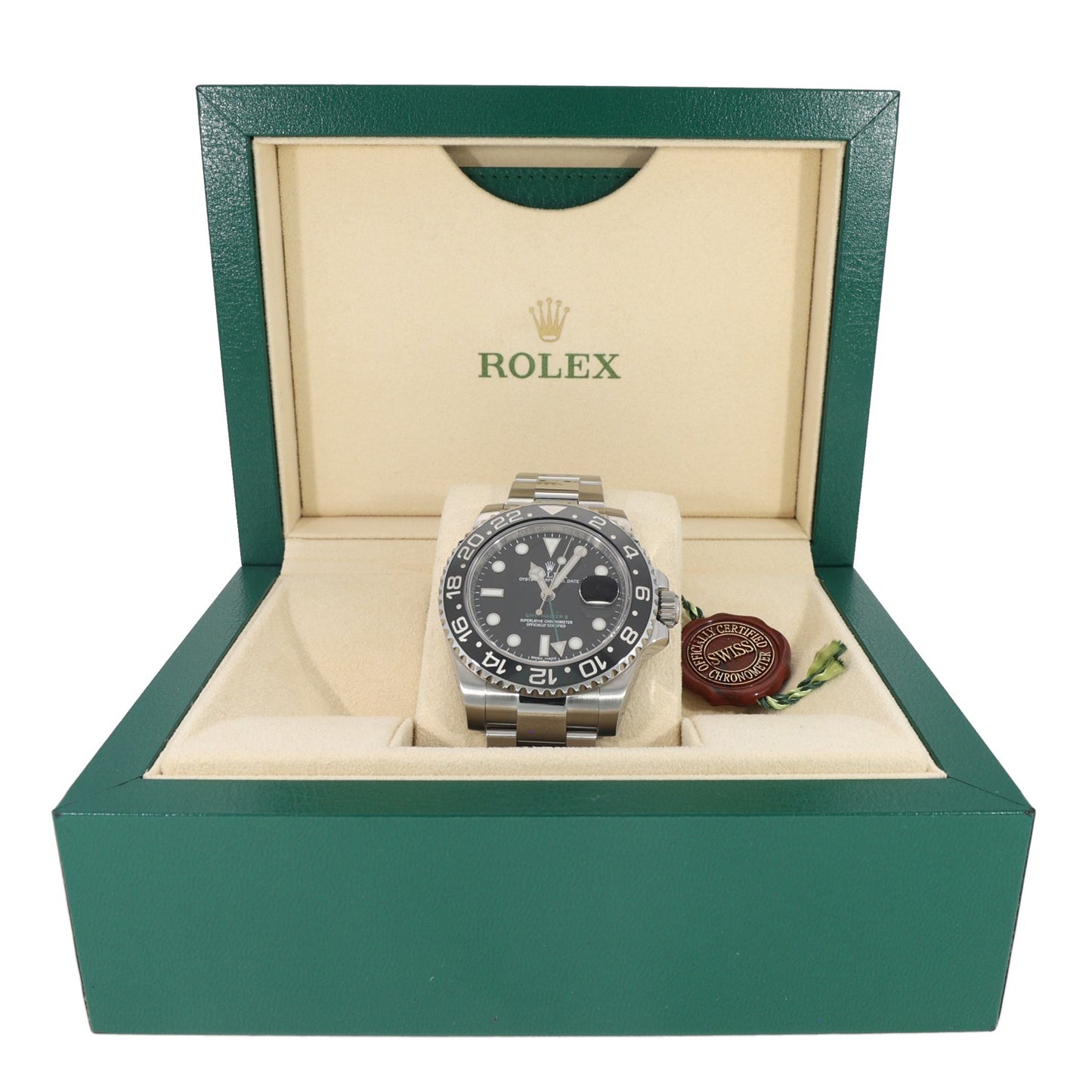 Rolex GMT Master II 116710 LN 40mm Stainless Steel Watch