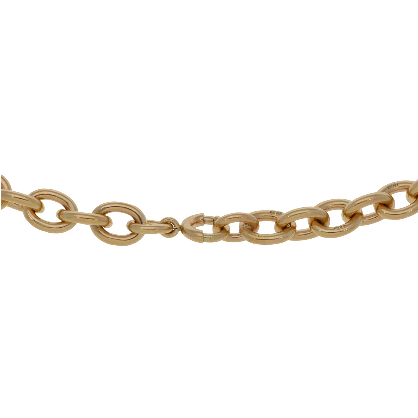 9ct Gold Belcher Chain 32"