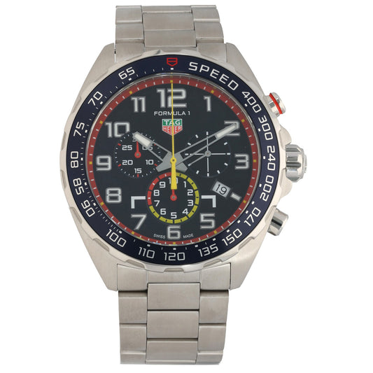 Tag Heuer Formula 1 Red Bull Racing CAZ101AL-0 43mm Stainless Steel Watch