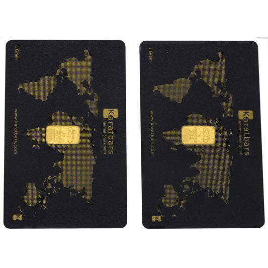 24ct 1g Gold Coin x6