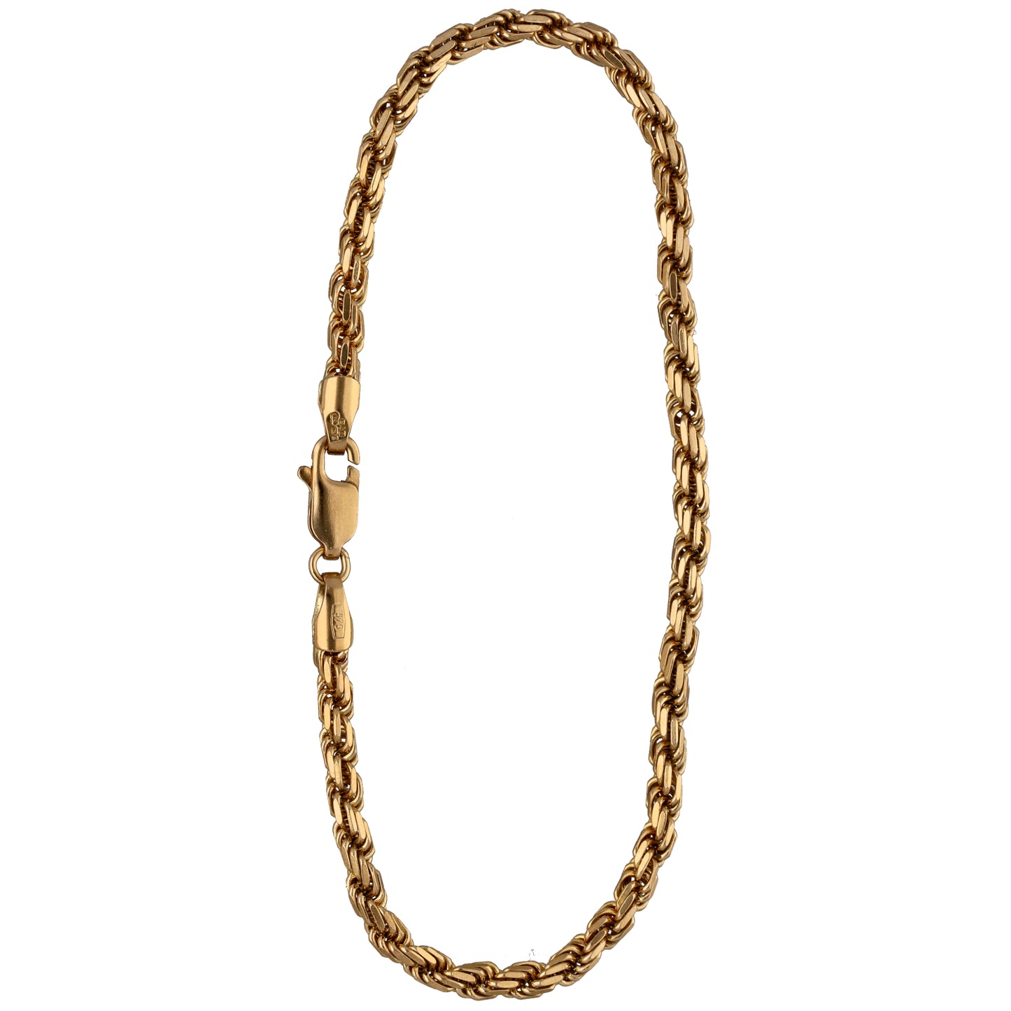 9ct Gold Rope Bracelet
