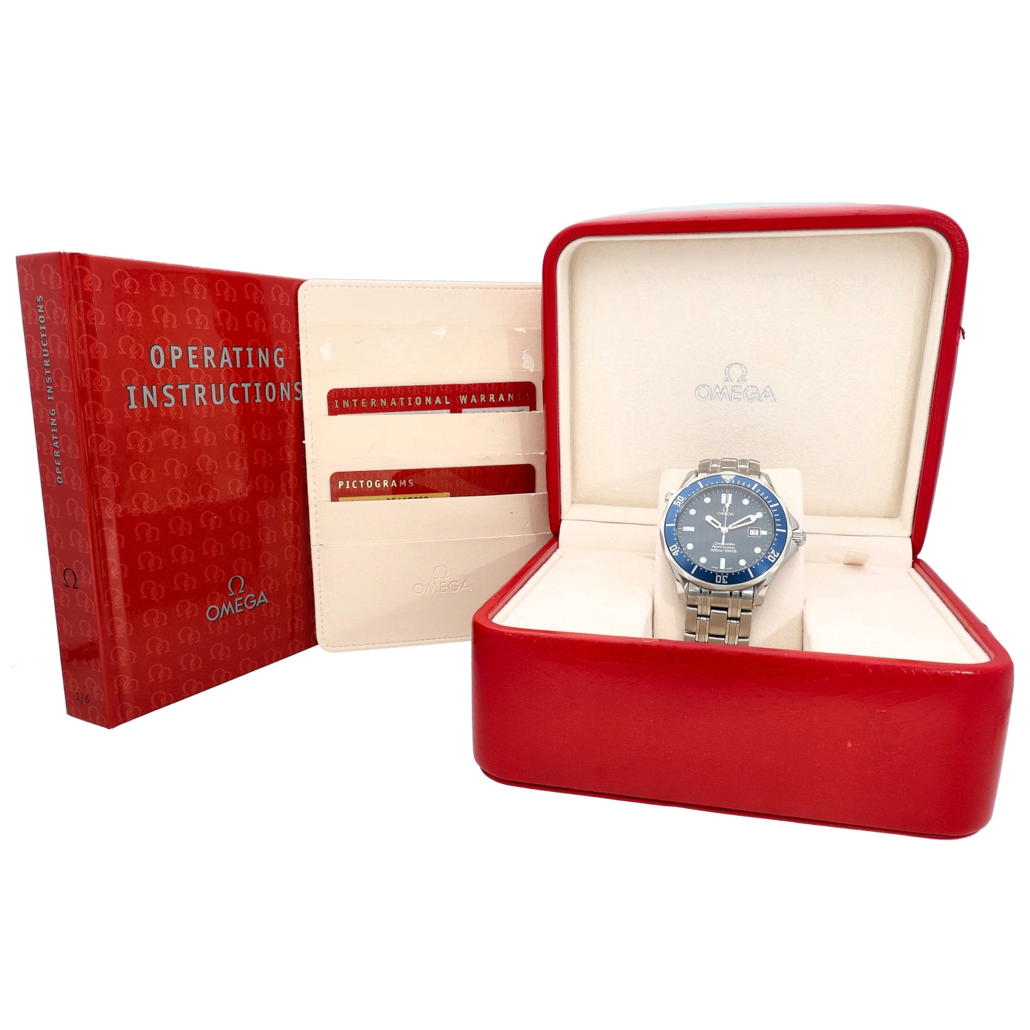 Omega Seamaster 2541.80.00 41mm Stainless Steel Watch