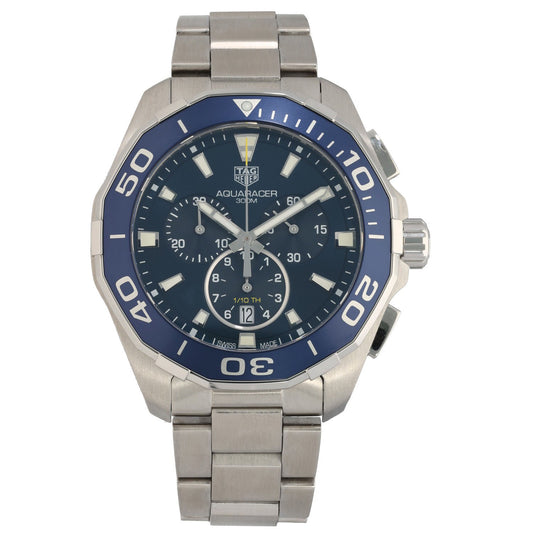 Tag Heuer Aquaracer CAY111B 43mm Stainless Steel Watch