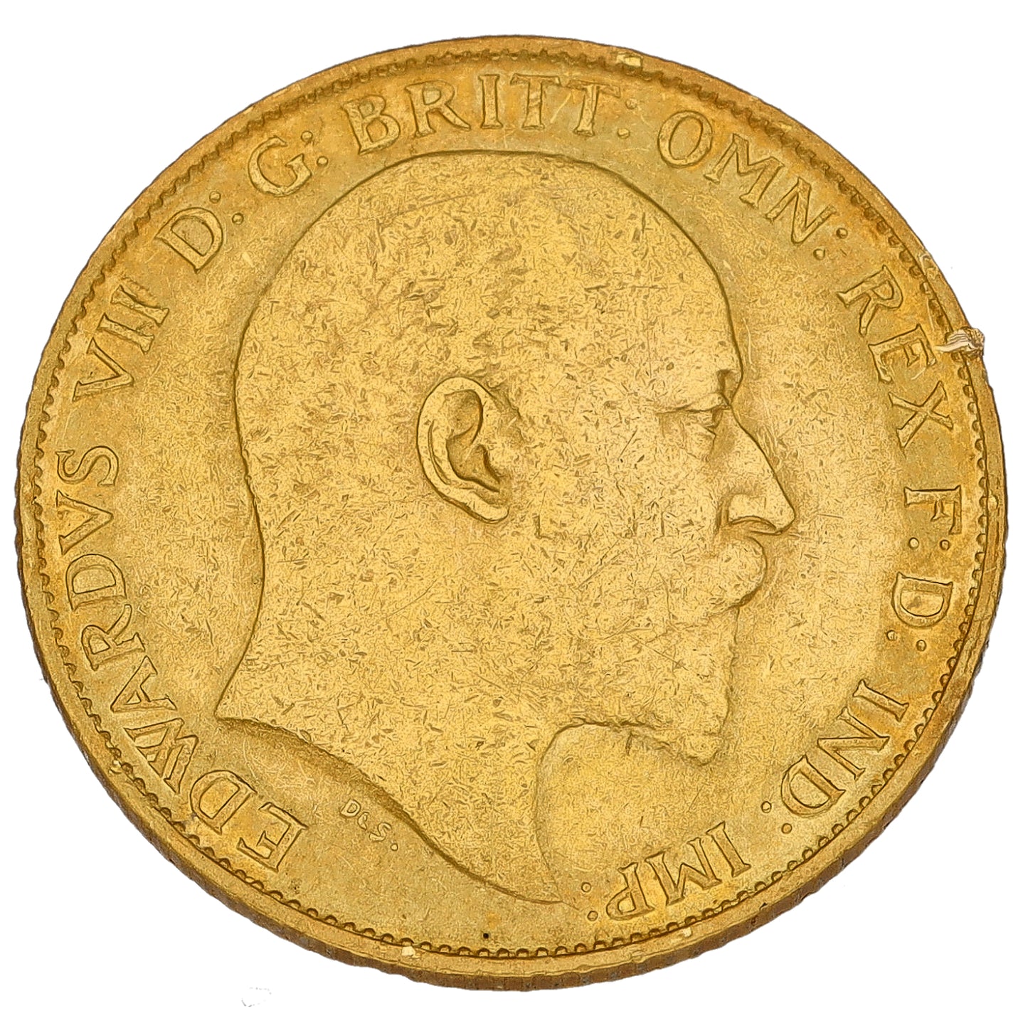 22ct Gold King Edward VII Half Sovereign 1902