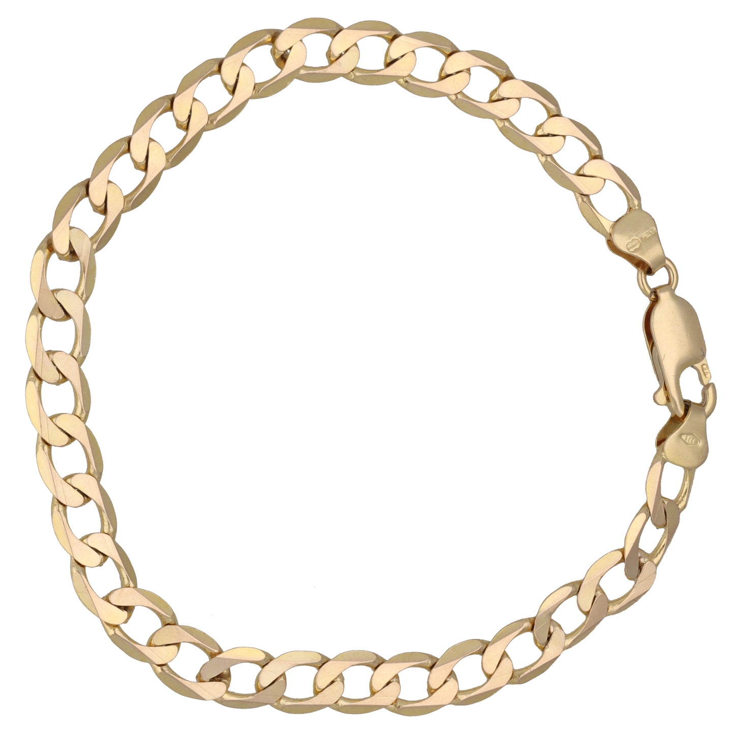 9ct Gold Curb Bracelet