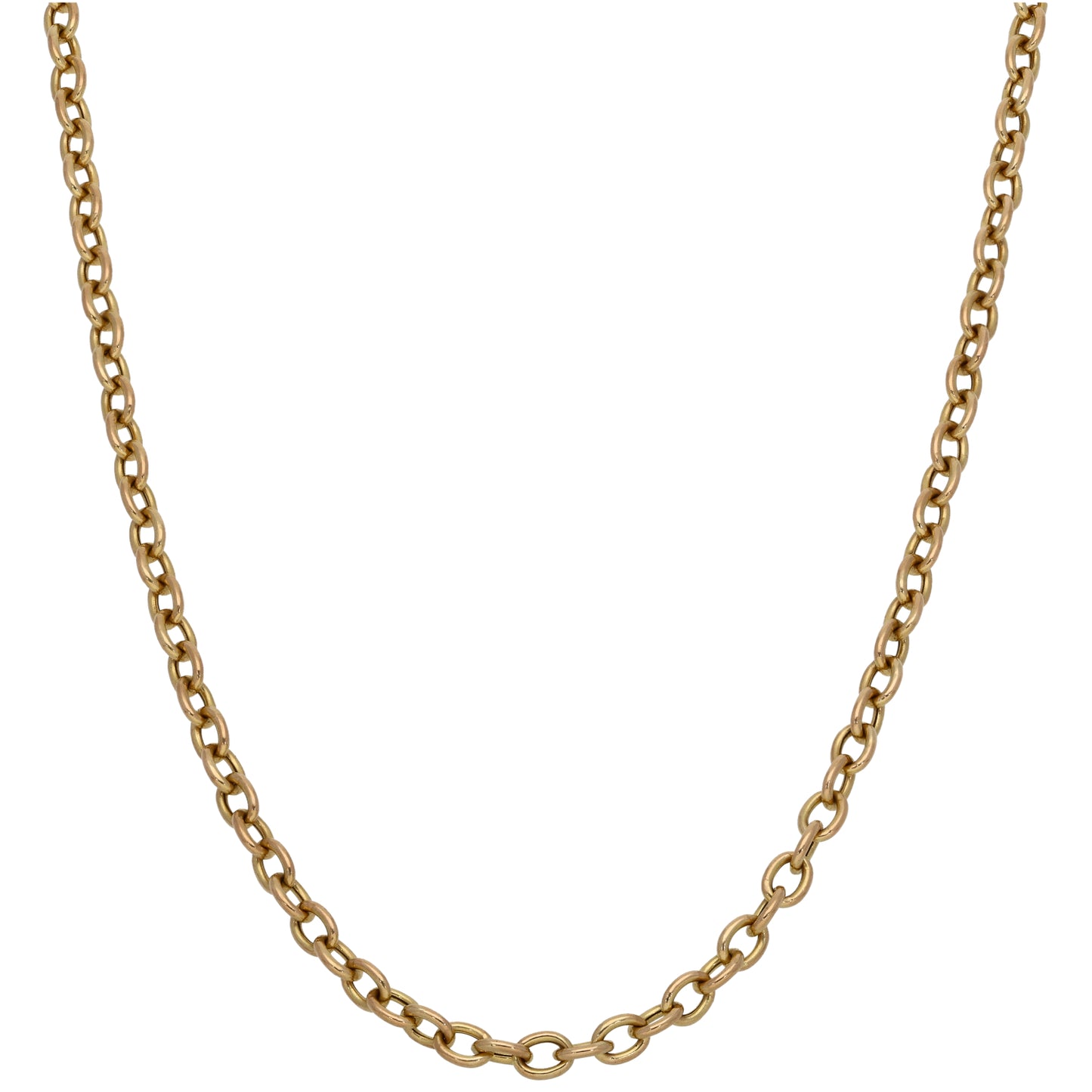 9ct Gold Belcher Chain 18"