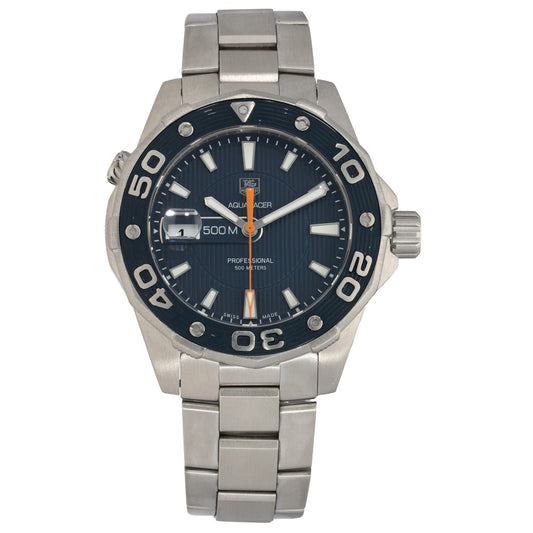 Tag Heuer Aquaracer WAJ1112 43mm Stainless Steel Watch