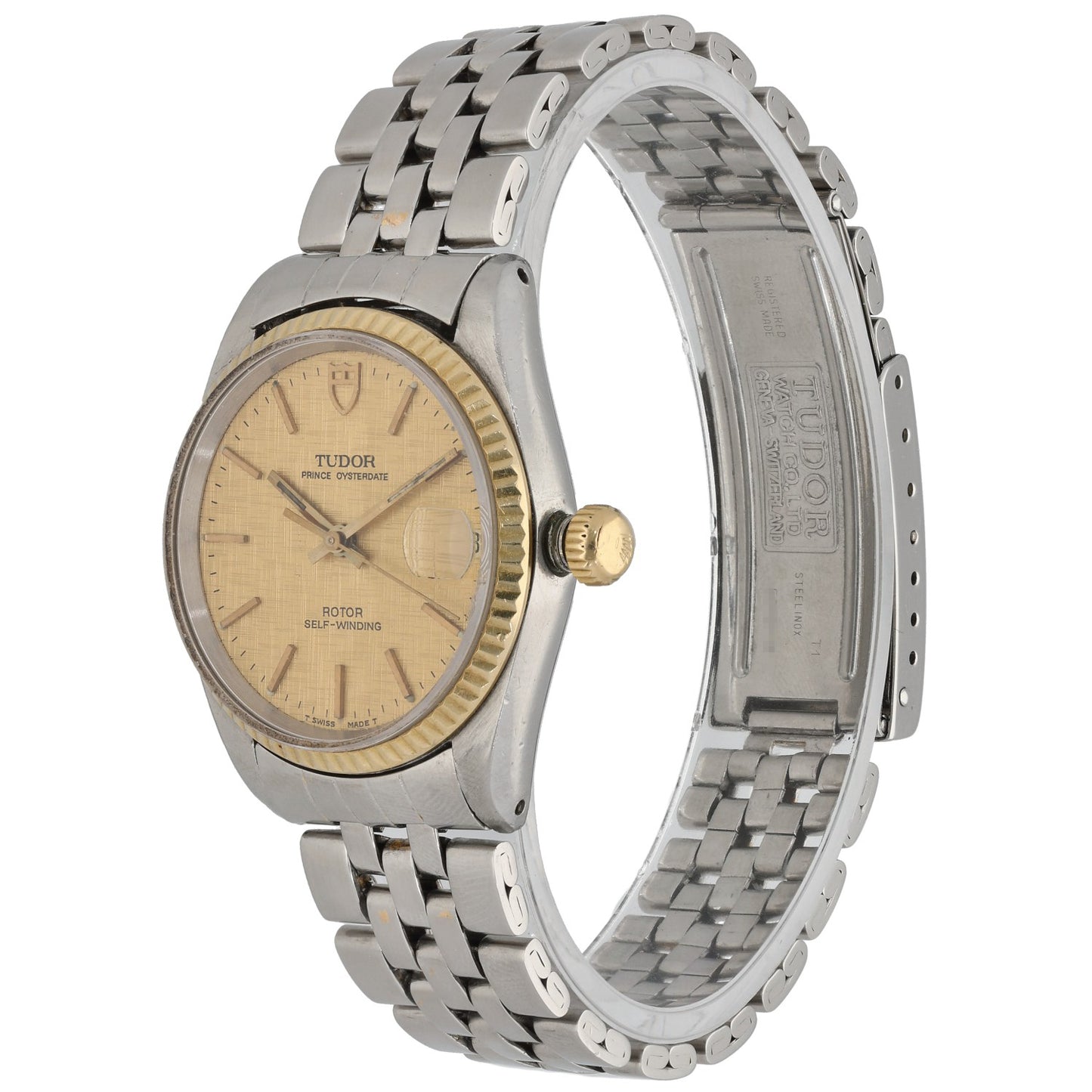 Tudor Prince Date 72033 32mm Bi-Colour Watch