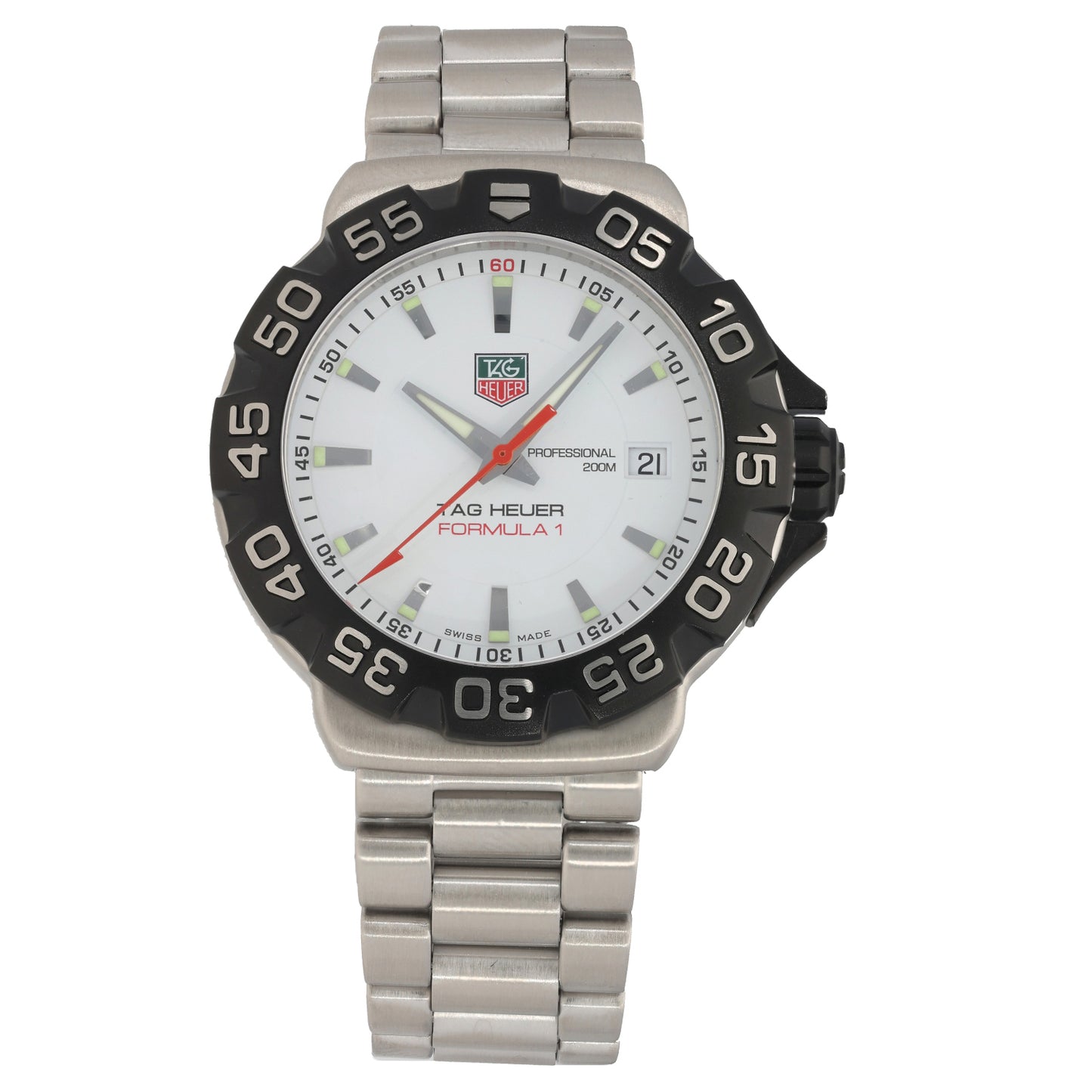 Tag Heuer Formula 1 WAH1111 41mm Stainless Steel Watch