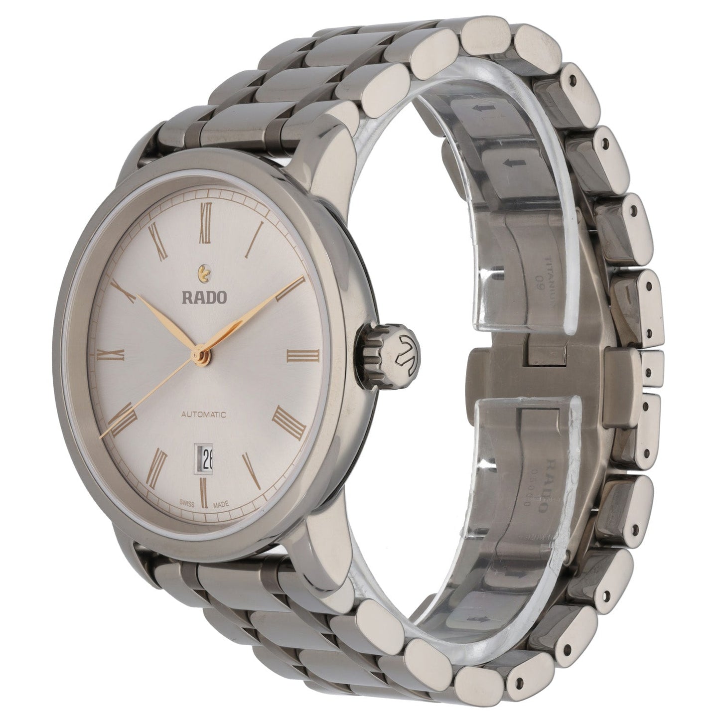 Rado Diamaster 763.0806.3 41mm Ceramic Mens Watch