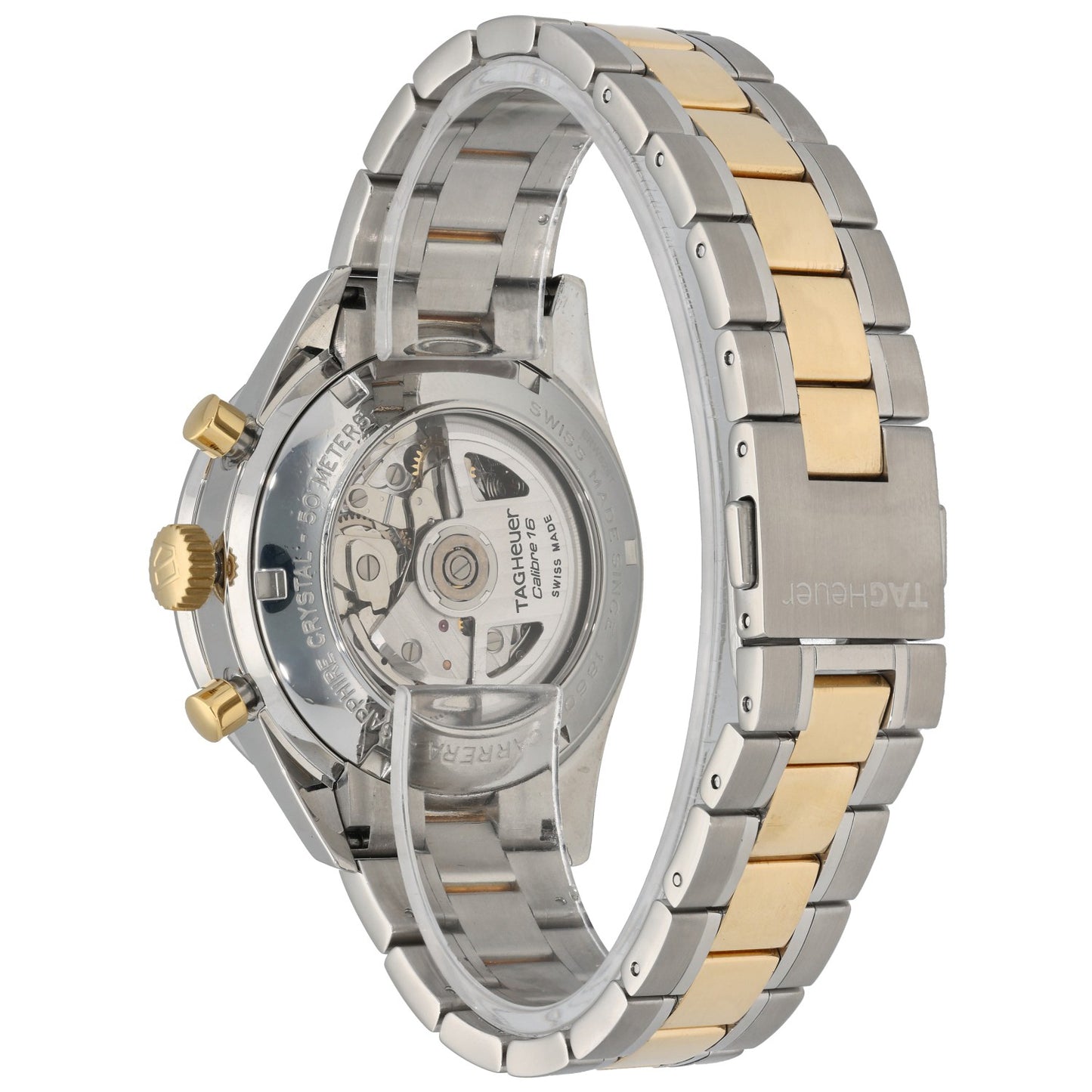 Tag Heuer Carrera CV2050 41mm Bi-Colour Watch