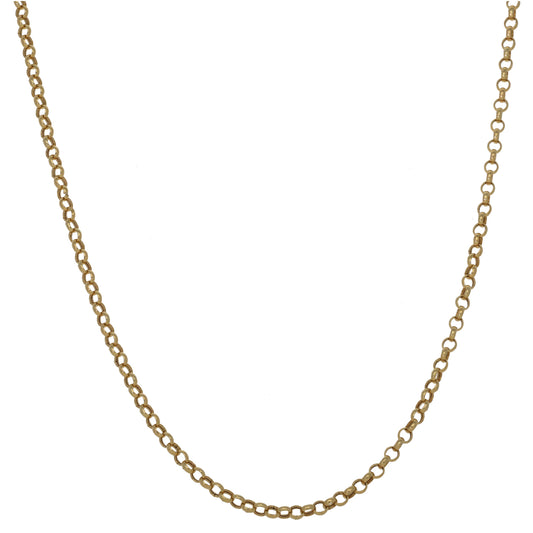 9ct Gold Belcher Chain 20"