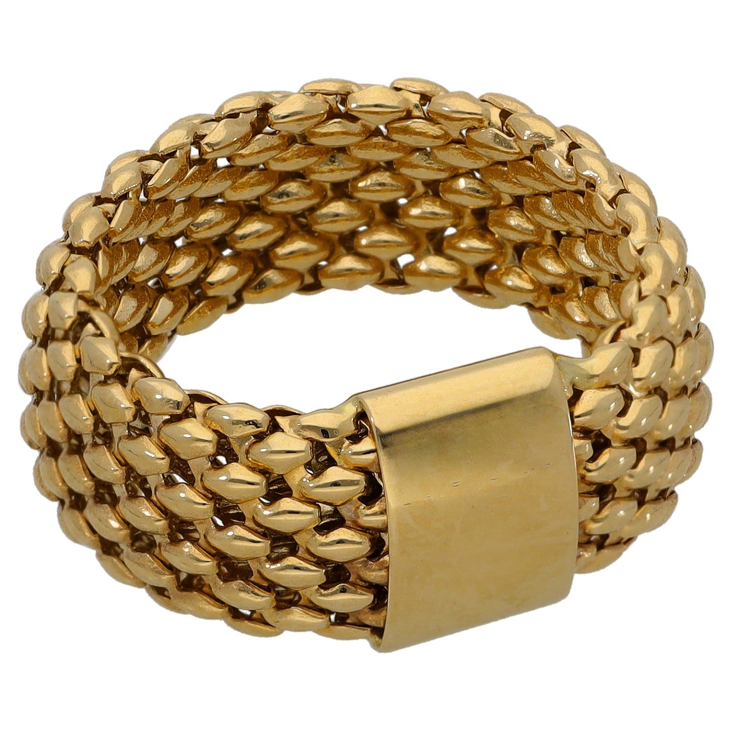 14ct Gold Alternative Ring Size M