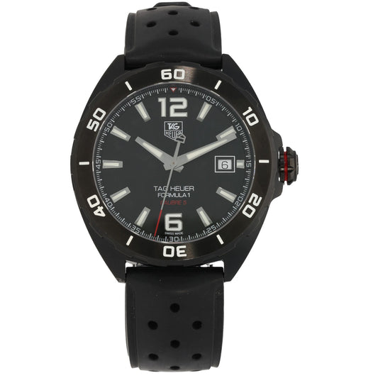 Tag Heuer Formula 1 WAZ2115 41mm PVD Stainless Steel Watch