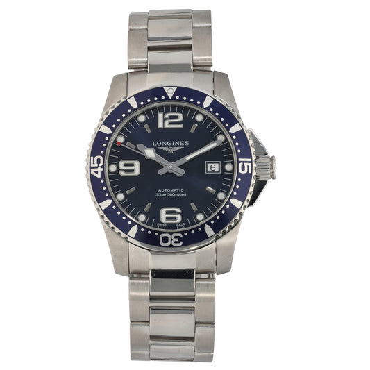 Longines Hydro Conquest L3.742.4.96.6 41mm Stainless Steel Watch