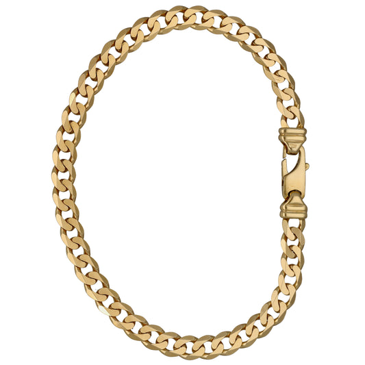 9ct Gold Curb Bracelet