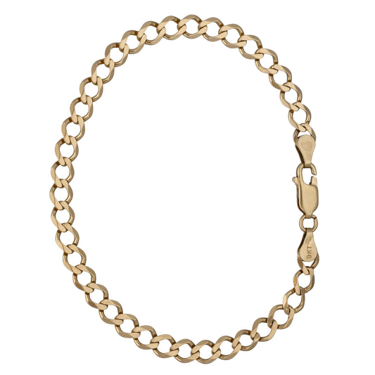 9ct Gold Curb Bracelet