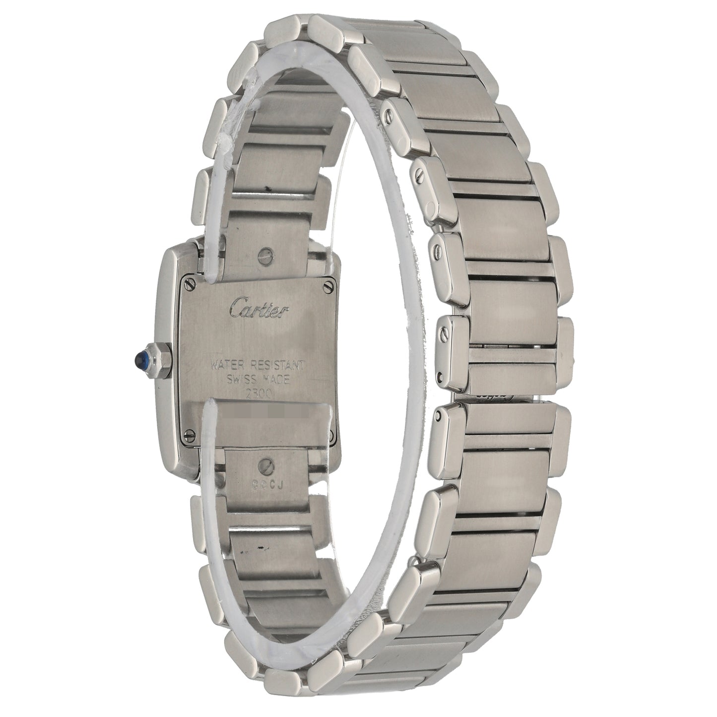 Cartier Tank Francaise W51008Q3 20mm Stainless Steel Watch