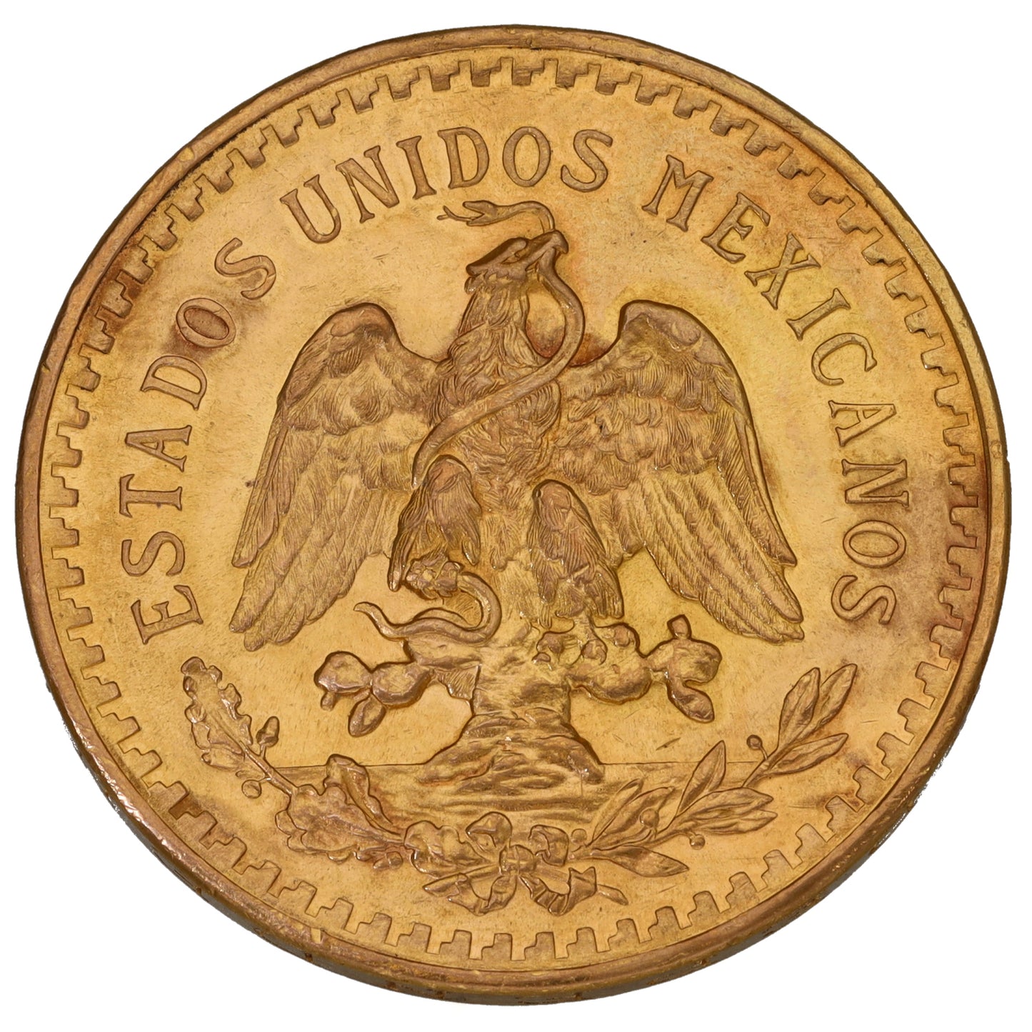 22ct Gold Mexican 50 Pesos Coin 1947