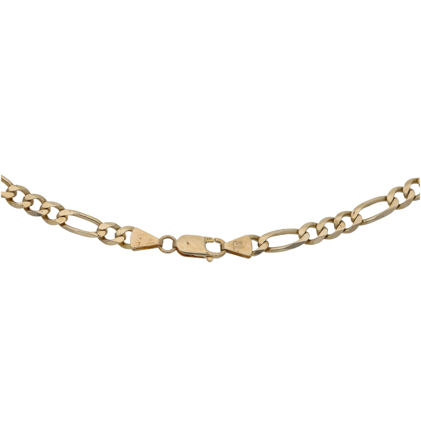 9ct Gold Figaro Chain 24"