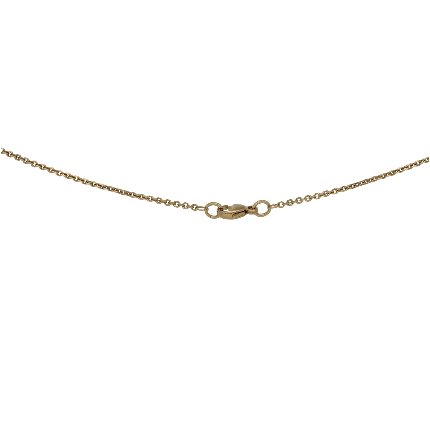 9ct Gold Butterfly Necklace 20"